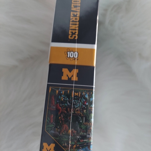 Michigan Wolverines 4 pack 100 piece puzzles - Picture 2 of 5